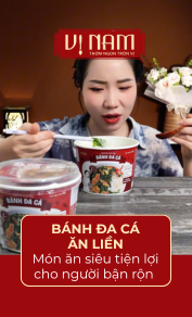 Bánh đa cá siêu tiện lợi cho người bận rộn