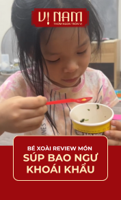 Bé Xoài review món Súp bào ngư khoái khẩu