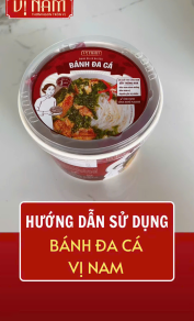 Hướng dẫn pha tô bánh đa cá của Vị Nam