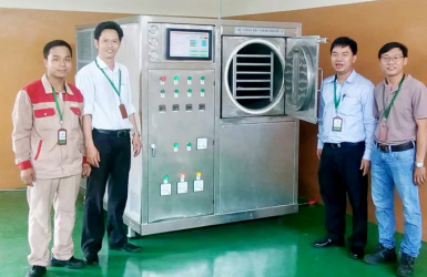 Việt Nam chế tạo thành công thiết bị sấy thăng hoa kết hợp bơm nhiệt